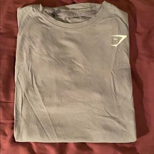 Gymshark Blueish/Gray Athletic Shirt Mens